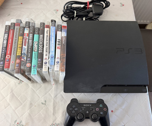 Sony ps3 slim console - ps3, bundle