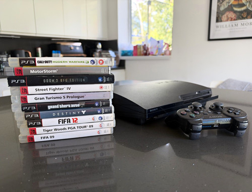 Sony playstation ps3 slim - ps3,