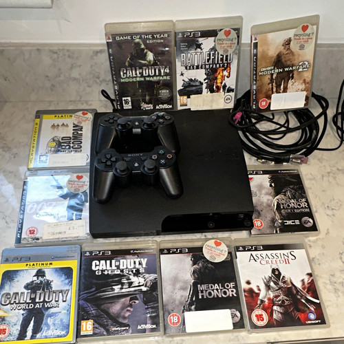 Sony ps3 slim 120gb - slim, pal