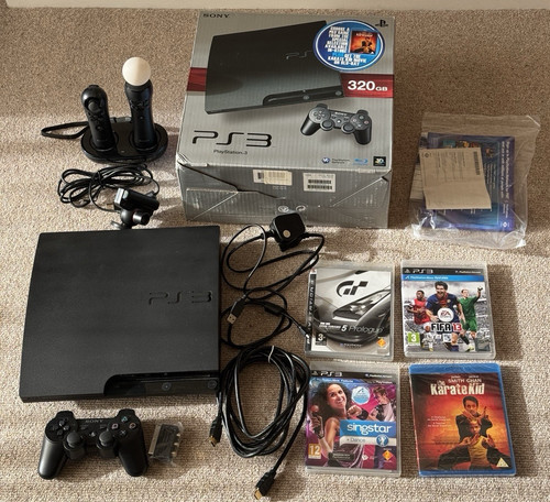 Sony ps3 slim 320gb - +, 2