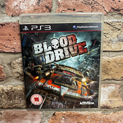 Blood drive sony playstation - sony,