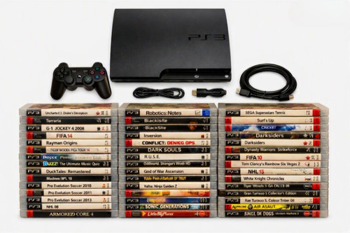 Sony playstation ps3 - 3, slim